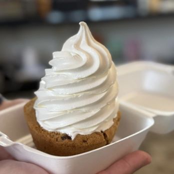 Don's Creamy Whip - Giant Lava Cookie topped with your choice of Ice Cream, Yogurt or Non-Dairy flavor. - Ice Cream & Frozen Yogurt Near Me - Reading, Ohio Don's Creamy Whip - Giant Lava Cookie topped with your choice of Ice Cream, Yogurt or Non-Dairy flavor. - Ice Cream & Frozen Yogurt Near Me - Reading, Ohio