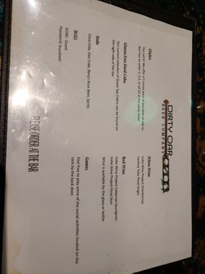 Menu photo 5 Dirty Oar Beer Company Cocoa, FL Menu photo 5 Dirty Oar Beer Company Cocoa, FL