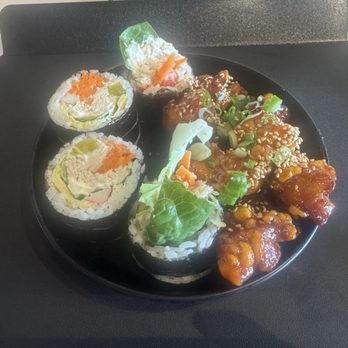 Lee Gimbap - Tuna gimbap & sweet & spicy chicken combo - Korean Near Me - Fairfax, Virginia