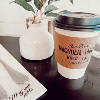 Magnolia Table - Hot Latte - Breakfast & Brunch Near Me - Waco, Texas Magnolia Table - Hot Latte - Breakfast & Brunch Near Me - Waco, Texas