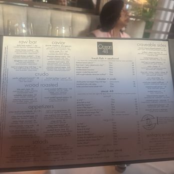 Ocean 48 - Menu - Seafood Near Me - Newport Beach, California Ocean 48 - Menu - Seafood Near Me - Newport Beach, California