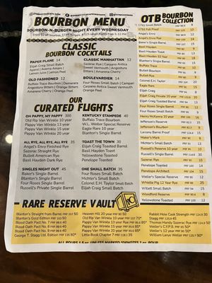 Menu photo 5 OTB Bicycle Cafe at Hastings Bridgeville, PA
