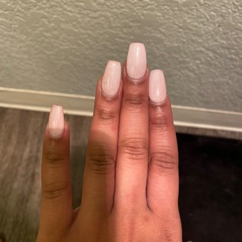 Polished Salon & Spa - Nails weren't close to the nail bed and looked like they still needed a fill when finished - Nail Salons Near Me - Newcastle, Washington
