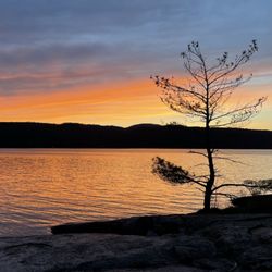Adirondack Camp - Sunset off senior point at adirondack camp