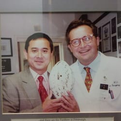 UPMC Center for Sports Medicine - Dr. Freddie Fu (my doctor's colleague), & Andreas Janousek, '97.