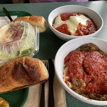 Tony's Sutton Pizza Restaurant - Eggplant Parm. Special! Made for 2 different taste! Delicious!! - Pizza Near Me - Sutton, Massachusetts Tony's Sutton Pizza Restaurant - Eggplant Parm. Special! Made for 2 different taste! Delicious!! - Pizza Near Me - Sutton, Massachusetts