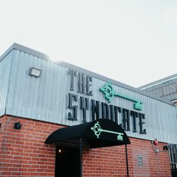 Exterior outside entrance of The Syndicate - Huntington Park, California Exterior outside entrance of The Syndicate - Huntington Park, California