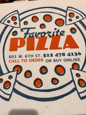 Favorite Pizza by null