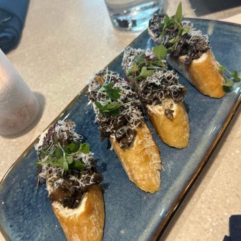 Salted Edge - Mushroom tartine - Steakhouses Near Me - Waterloo, Nebraska