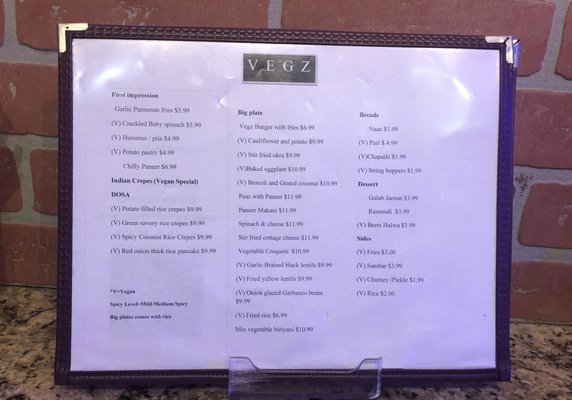 Menu photo 7 VEGZ Washington, DC, DC Menu photo 7 VEGZ Washington, DC, DC