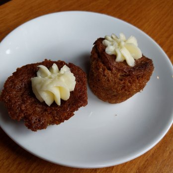 Sweet Grass Grill - Free mini muffins we were given - New American Near Me - Tarrytown, New York Sweet Grass Grill - Free mini muffins we were given - New American Near Me - Tarrytown, New York