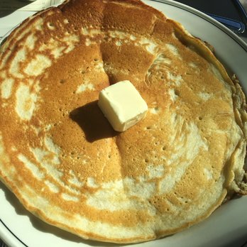 Bread & Butterfly - Average pancake - syrup on the side. - Breakfast & Brunch Near Me - Atlanta, Georgia