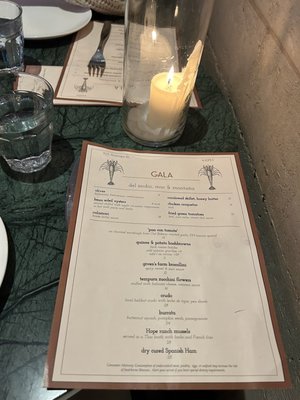 Menu photo 8 Gala Santa Barbara, CA
