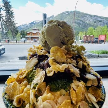 Hankki - Matcha bingsoo - Korean Near Me - Banff, Alberta