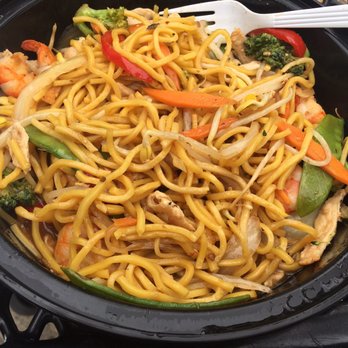 Wrapture - chicken and shrimp asian stir fry with noodles - Wraps Near Me - Beverly, Massachusetts Wrapture - chicken and shrimp asian stir fry with noodles - Wraps Near Me - Beverly, Massachusetts