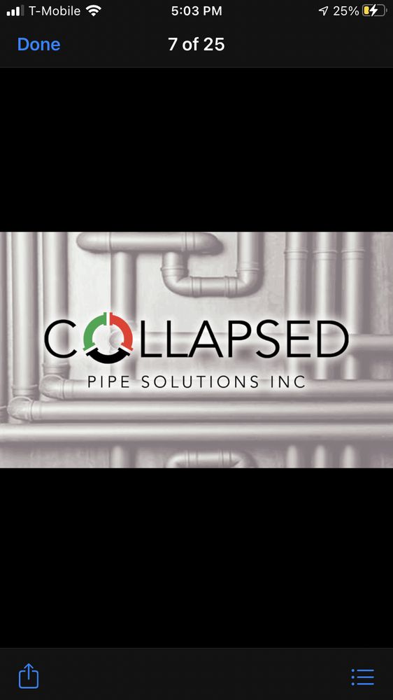 Slide of Collapsed Pipe Solutions