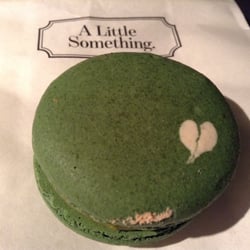 A Little Something - I especially love the decoration they had on the green tea one ^_^"
