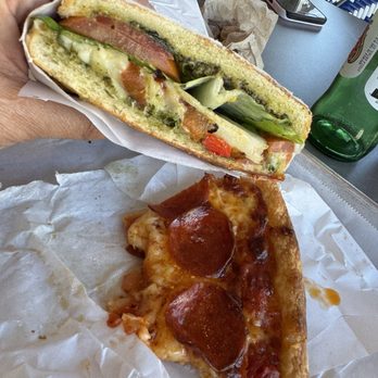 Little Provence Cafe - Pesto Panini and pizza, I should have taken photos b4 but I was hungry! - Breakfast & Brunch Near Me - Arcadia, California Little Provence Cafe - Pesto Panini and pizza, I should have taken photos b4 but I was hungry! - Breakfast & Brunch Near Me - Arcadia, California