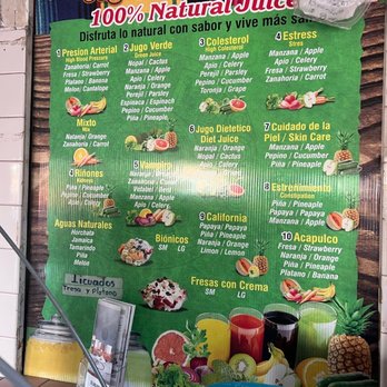El Taco Loco No 2 - Natural juice menu - Mexican Near Me - Long Beach, California El Taco Loco No 2 - Natural juice menu - Mexican Near Me - Long Beach, California