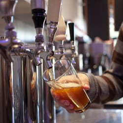Dogwood Coffee - Dogwood has 5 craft beer options on tap.
