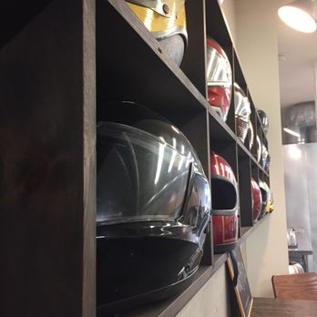 Moto Coffee Machine - Motorcycle gear decor - Coffee & Tea Near Me - Hudson, New York Moto Coffee Machine - Motorcycle gear decor - Coffee & Tea Near Me - Hudson, New York