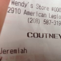 Wendy's - They spell my friends names wrong Let's start a new hashtag called #wendynames