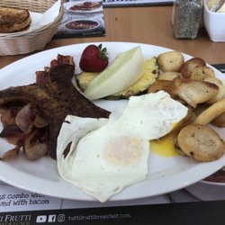 Serving broken eggs