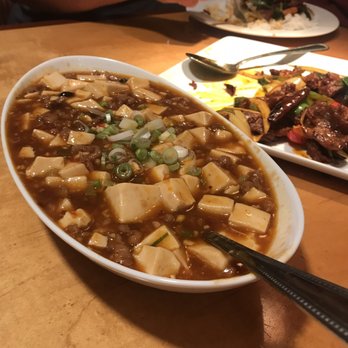 Sun Shui Restaurant - Spicy Bean Curd (with Pork) - Chinese Near Me - Arlington Heights, Illinois