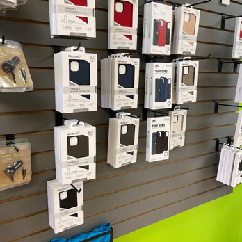The iShop - Wall of cases for all phones - Electronics Repair Near Me - Avon, Indiana