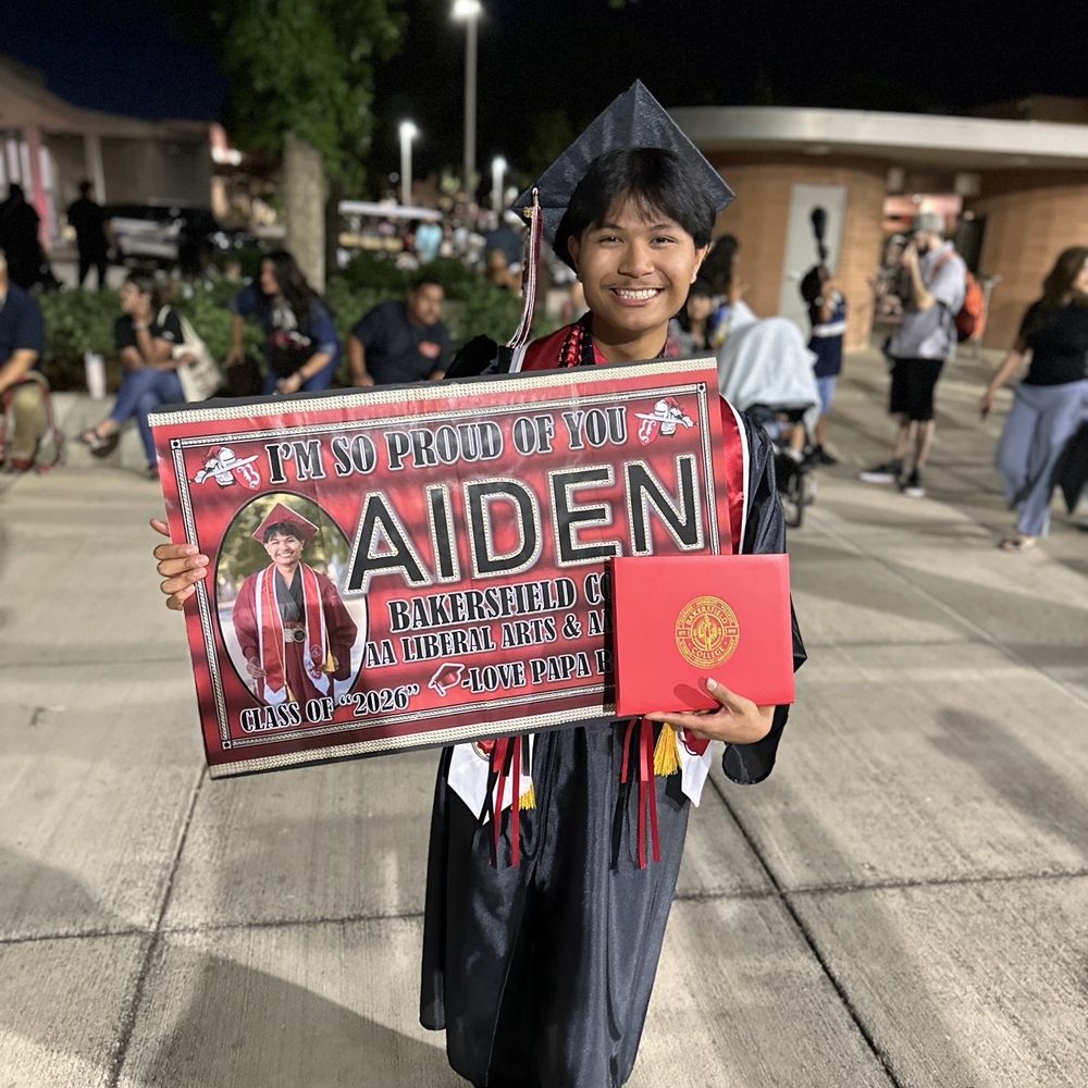 Bakersfield College - Congratulations Aiden! Class of 2026! - Colleges & Universities Near Me - Bakersfield, California