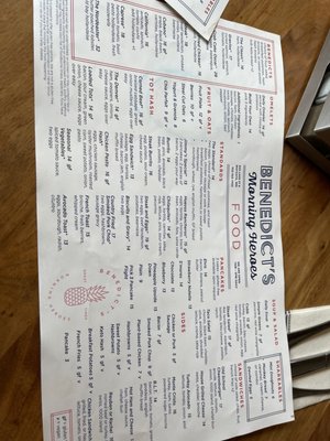 Menu photo 7 Benedict's Wayzata, MN