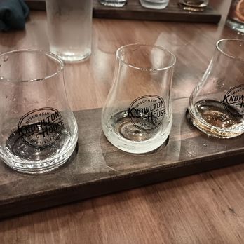 Knowlton House Distillery - Spirit flight... smalllll pours - Beer, Wine & Spirits Near Me - Mosinee, Wisconsin Knowlton House Distillery - Spirit flight... smalllll pours - Beer, Wine & Spirits Near Me - Mosinee, Wisconsin