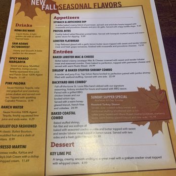 99 Restaurants - Seasonal menu - Fast Food Near Me - Chicopee, Massachusetts