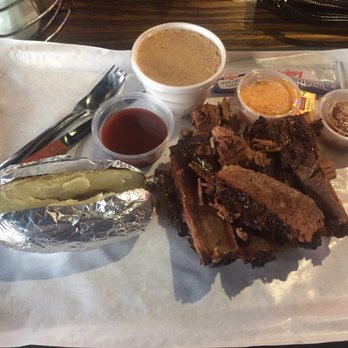 Hard Eight BBQ - Brisket, Ribs, baked potato with the fixings and banana pudding! - Barbeque Near Me - The Colony, Texas Hard Eight BBQ - Brisket, Ribs, baked potato with the fixings and banana pudding! - Barbeque Near Me - The Colony, Texas