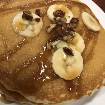 JJ's Cafe - Banana nut pancakes - American Near Me - Dallas, Texas JJ's Cafe - Banana nut pancakes - American Near Me - Dallas, Texas