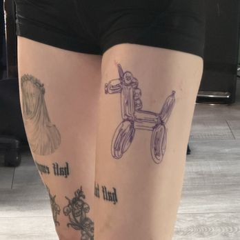 Monna Lissa - Stencil of tattoo - Tattoo Near Me - Los Angeles, California