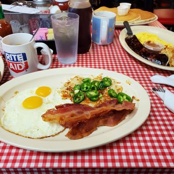 River Oaks Cafe - big old breakfast combo - Breakfast & Brunch Near Me - Fort Worth, Texas