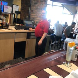 Just Off Vine - This is Alan. Bartender at "just off the vine" at MCI. And this my friends is a wonderful human and truly understands customer service.