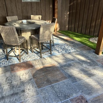Patterned Concrete By Rey - Masonry/Concrete Near Me - Plano, Texas
