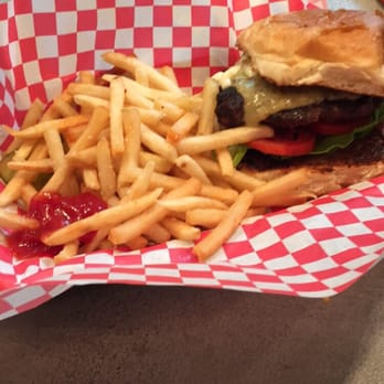 The Cardinal - This is an Emu (Ostrich) burger... It was pretty good! - Burgers Near Me - Boone, North Carolina The Cardinal - This is an Emu (Ostrich) burger... It was pretty good! - Burgers Near Me - Boone, North Carolina