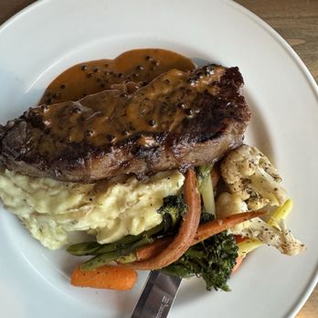 Adobe Restaurant and Lounge - Steak Filet with peppercorns - Seafood Near Me - Yachats, Oregon Adobe Restaurant and Lounge - Steak Filet with peppercorns - Seafood Near Me - Yachats, Oregon