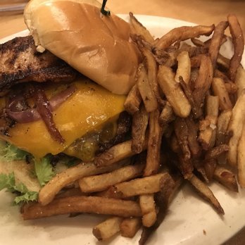 Kooky Canuck - The Canadian - burger topped with Canadian bacon - New American Near Me - Memphis, Tennessee