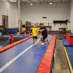 Lighthouse Sports Center - Ninja Gymnastics on the Tumbl Trak