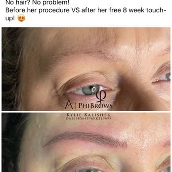 Blading Boutique - Before and after eight week touchup - Permanent Makeup Near Me - Escanaba, Michigan Blading Boutique - Before and after eight week touchup - Permanent Makeup Near Me - Escanaba, Michigan