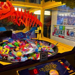 The Block - Candy wheel game in the arcade at The Block