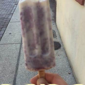 The Hyppo - Blueberry cheesecake $3.75. Just okay. - Desserts Near Me - St. Augustine, Florida