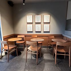 Starbucks - Seating on the side. Cozy-ish.