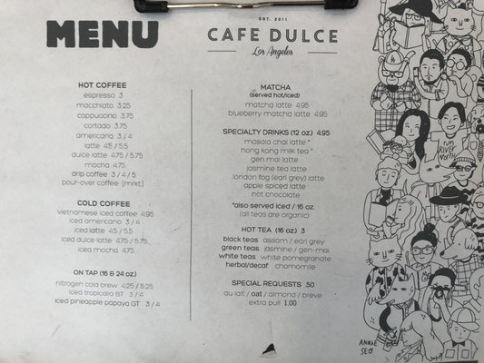 Menu photo 3 Cafe Dulce Los Angeles, CA