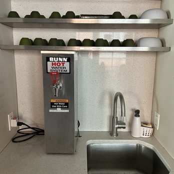 Flow Yoga Center - Clean cups and hot water available - Yoga Near Me - Washington, DC, District of Columbia