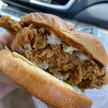 KFC - Big chicken Crispy Colonel Sandwich mmmmmm - Chicken Wings Near Me - Tappahannock, Virginia KFC - Big chicken Crispy Colonel Sandwich mmmmmm - Chicken Wings Near Me - Tappahannock, Virginia